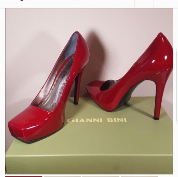 Gianni Bini Shoes - Gianni Bini Red Heels